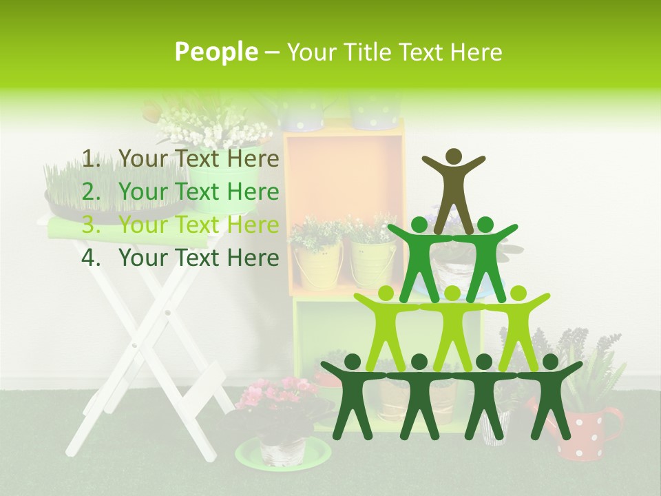 Home Modern Container PowerPoint Template