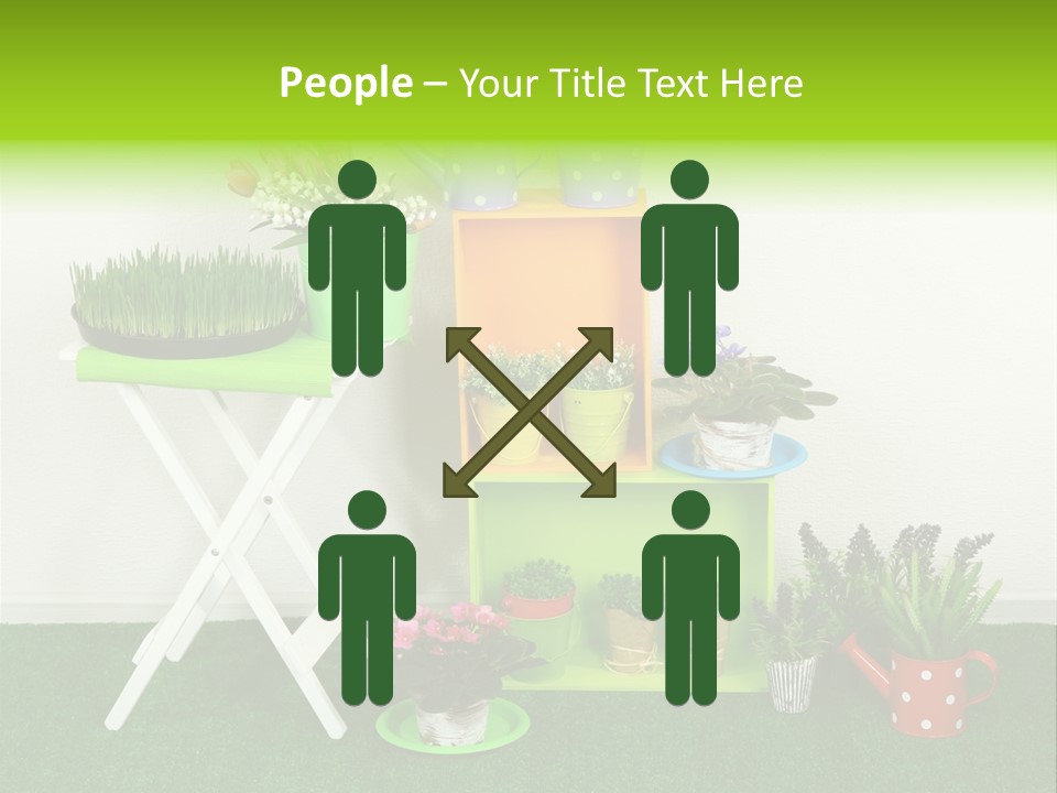 Home Modern Container PowerPoint Template