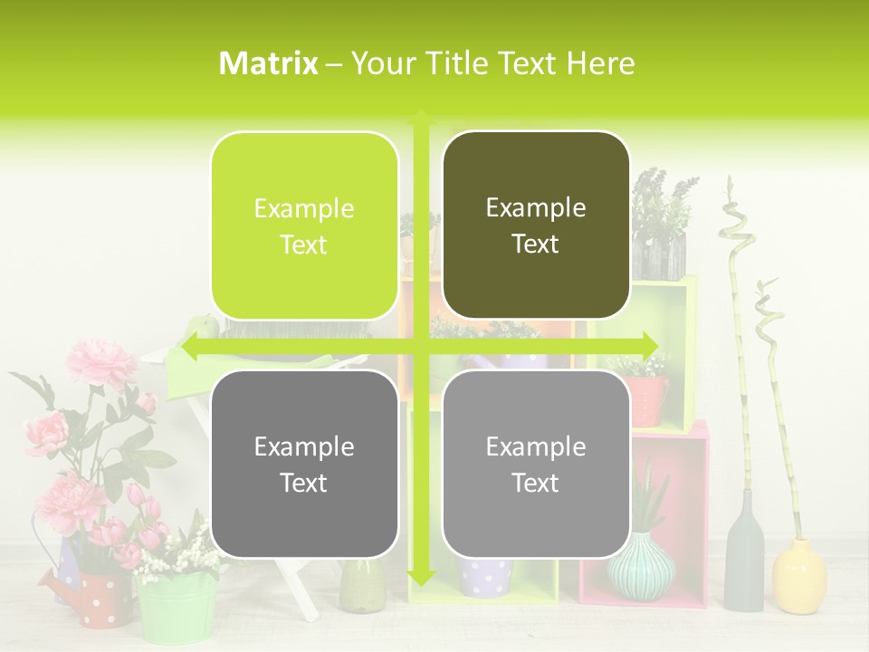 Glass Breakfast Drink PowerPoint Template