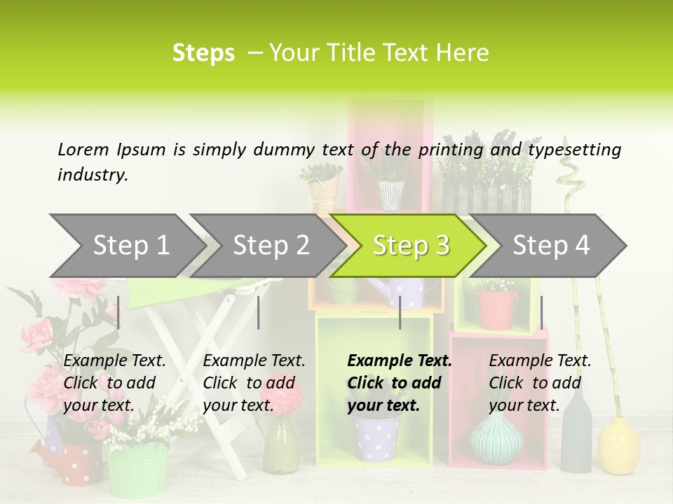 Glass Breakfast Drink PowerPoint Template