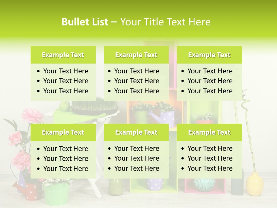 Glass Breakfast Drink PowerPoint Template