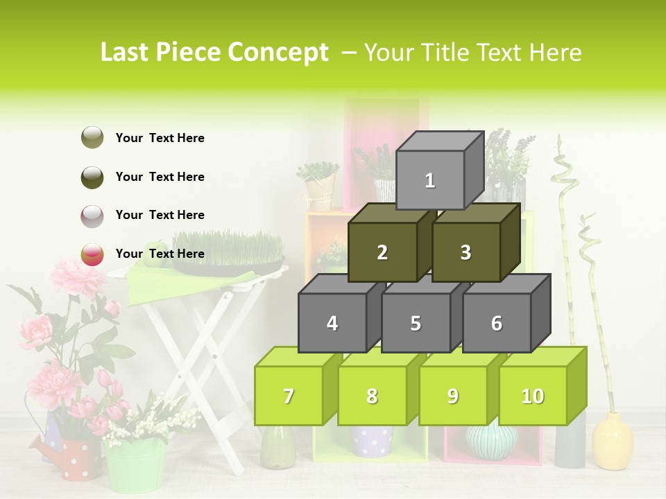 Glass Breakfast Drink PowerPoint Template