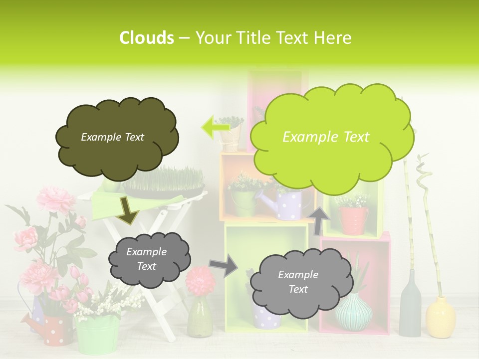 Glass Breakfast Drink PowerPoint Template