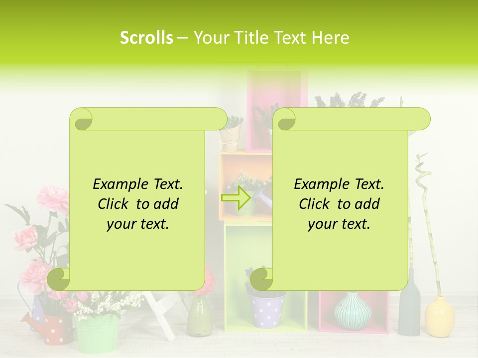Glass Breakfast Drink PowerPoint Template