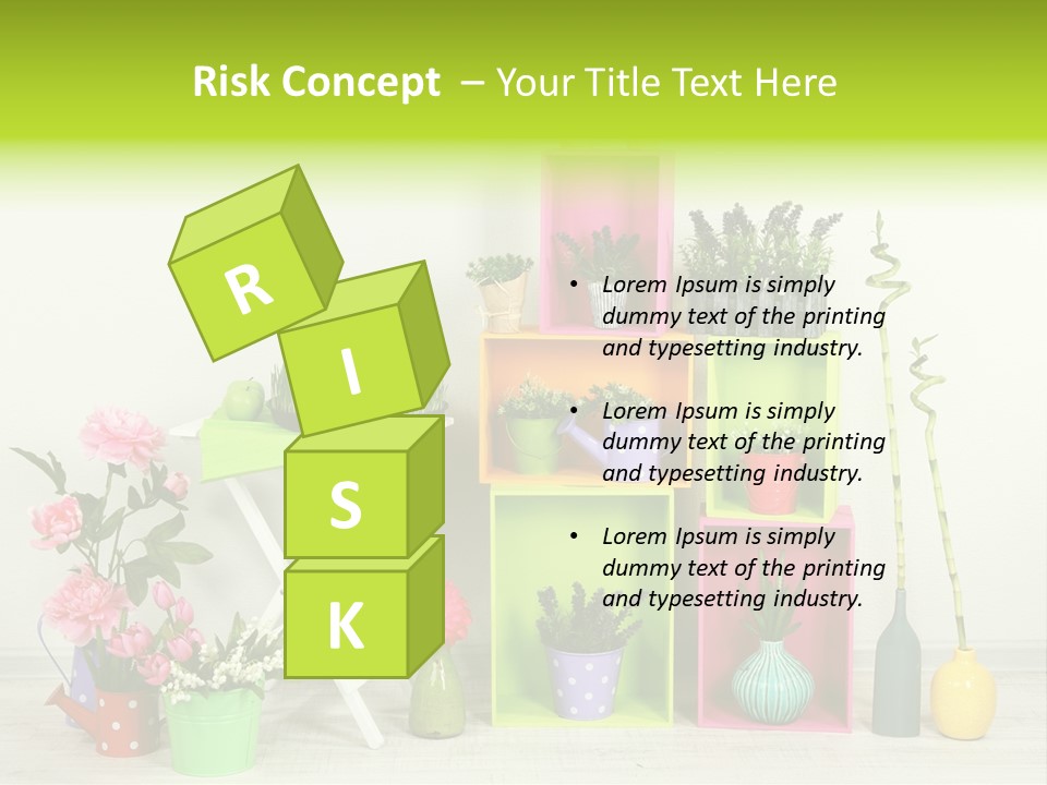 Glass Breakfast Drink PowerPoint Template