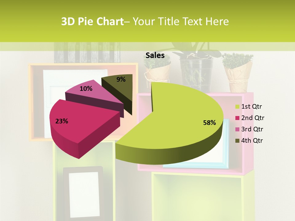 Decoration Shelving Decor PowerPoint Template