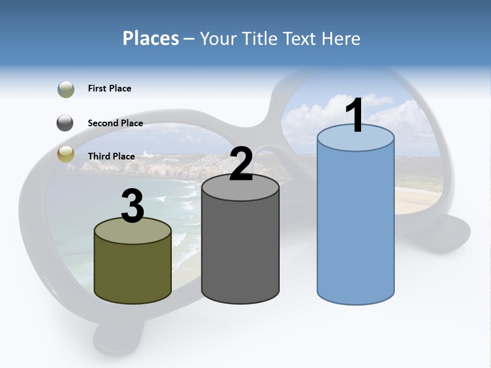 Sfondo Lenti Ferie PowerPoint Template