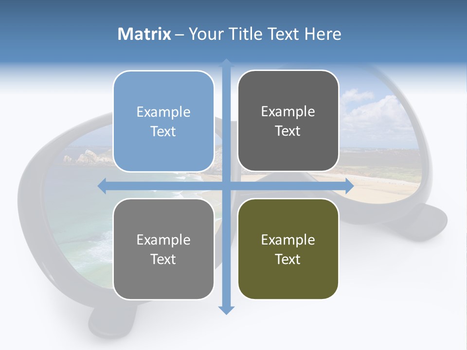 Sfondo Lenti Ferie PowerPoint Template