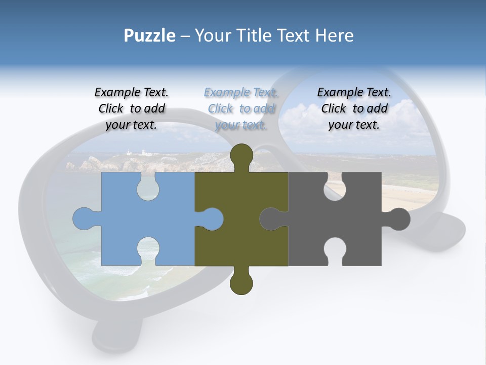 Sfondo Lenti Ferie PowerPoint Template