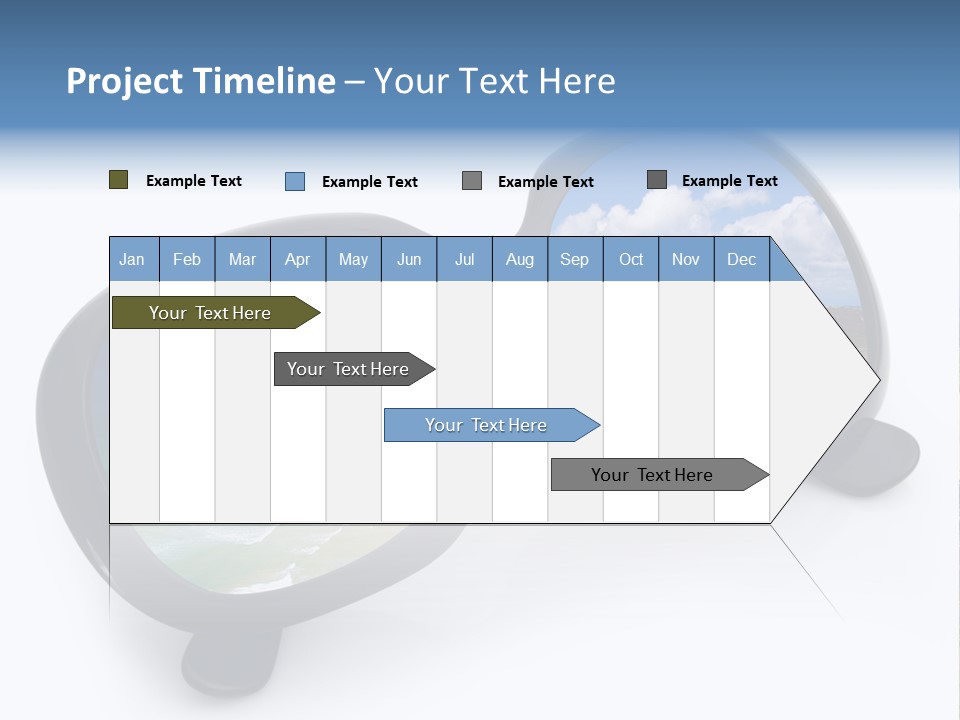 Sfondo Lenti Ferie PowerPoint Template