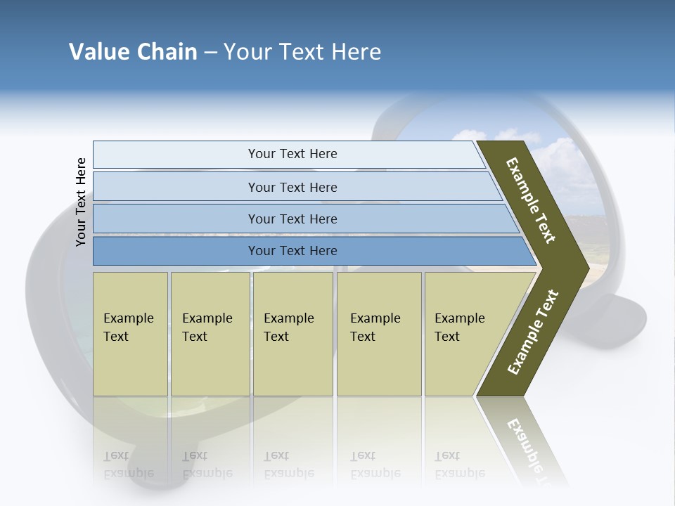 Sfondo Lenti Ferie PowerPoint Template