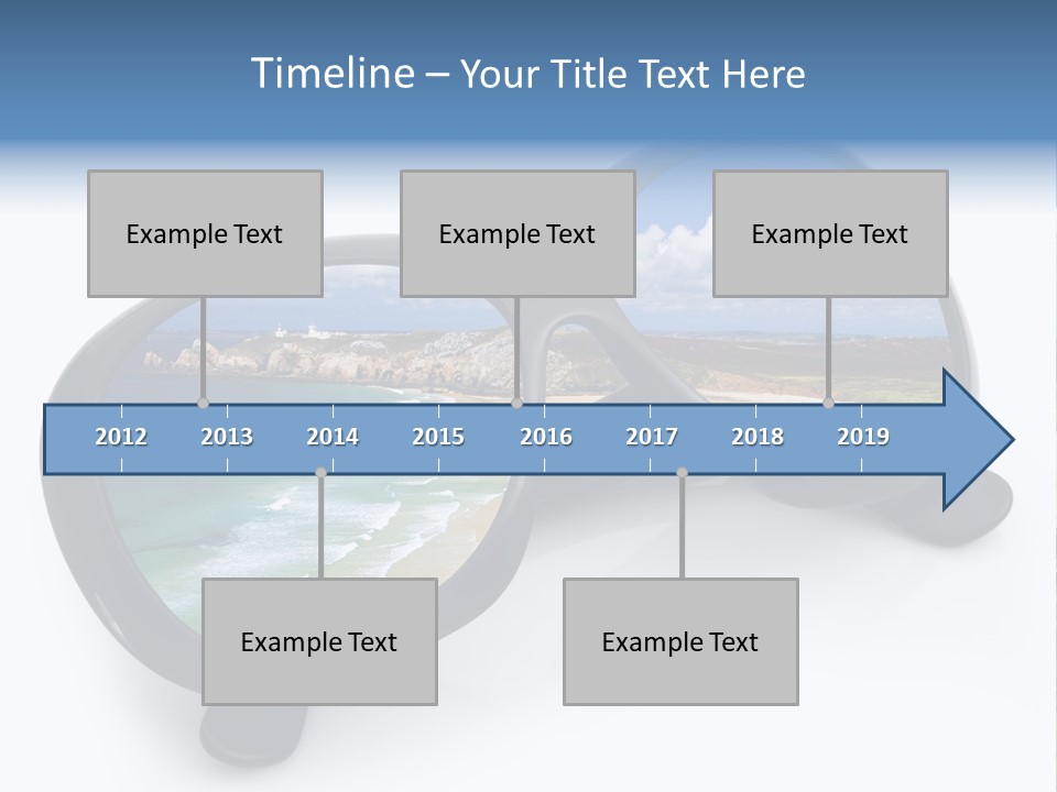 Sfondo Lenti Ferie PowerPoint Template
