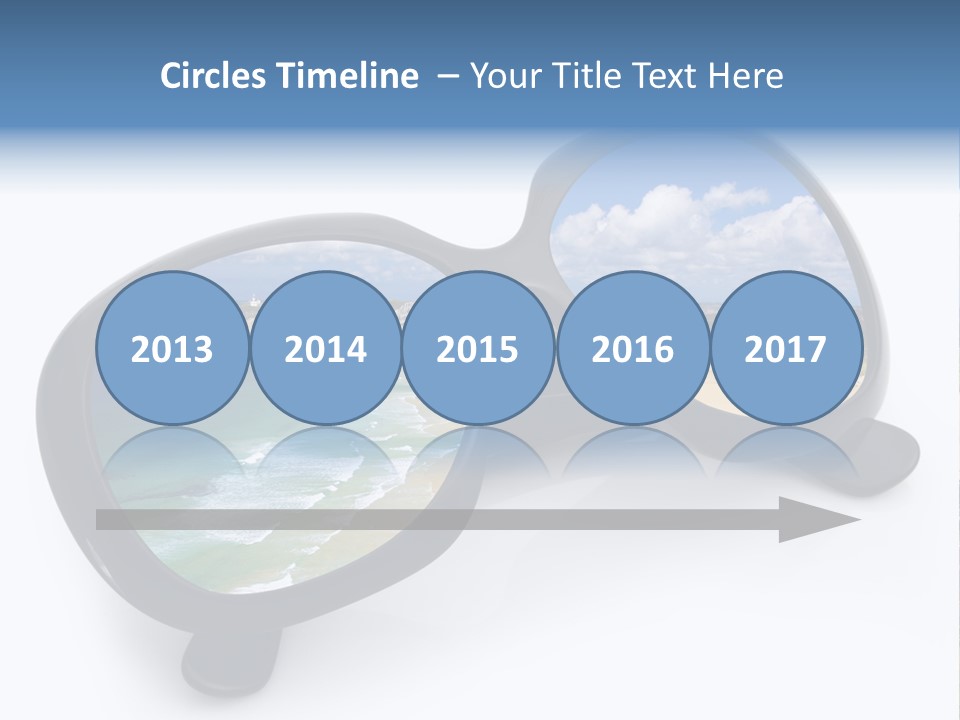 Sfondo Lenti Ferie PowerPoint Template