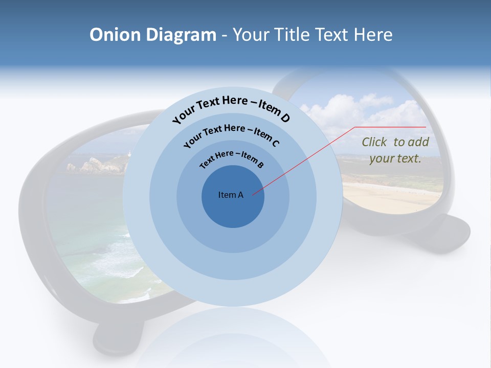 Sfondo Lenti Ferie PowerPoint Template