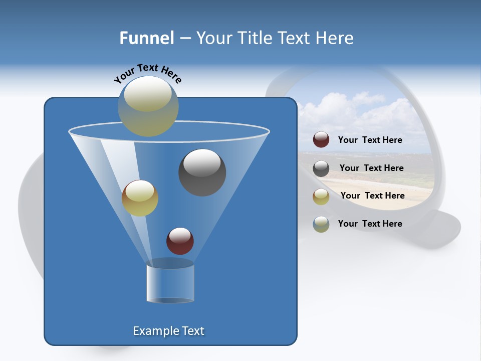 Sfondo Lenti Ferie PowerPoint Template