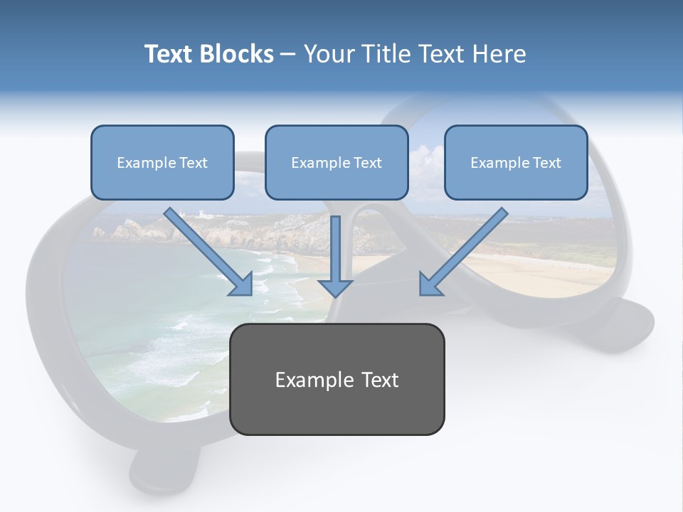 Sfondo Lenti Ferie PowerPoint Template