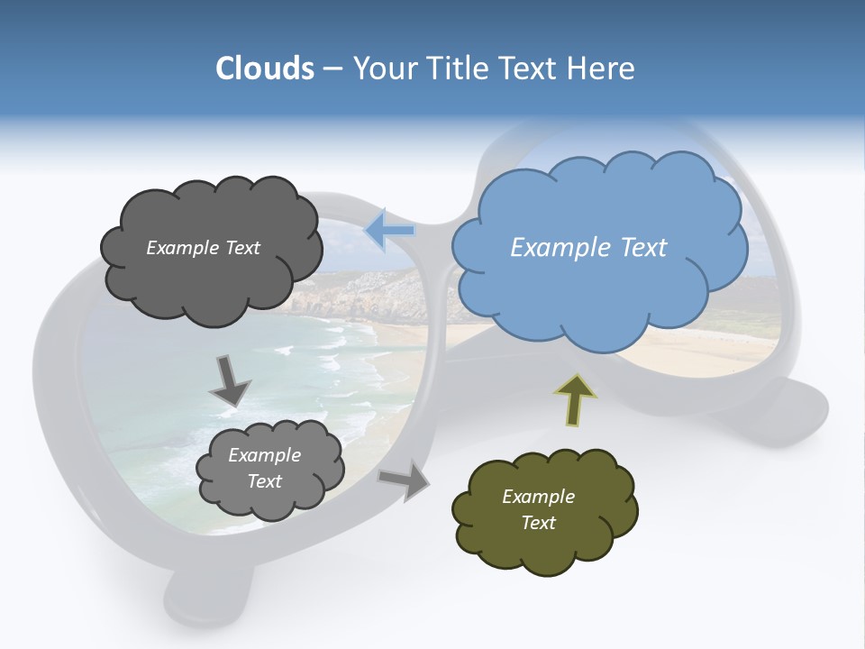 Sfondo Lenti Ferie PowerPoint Template