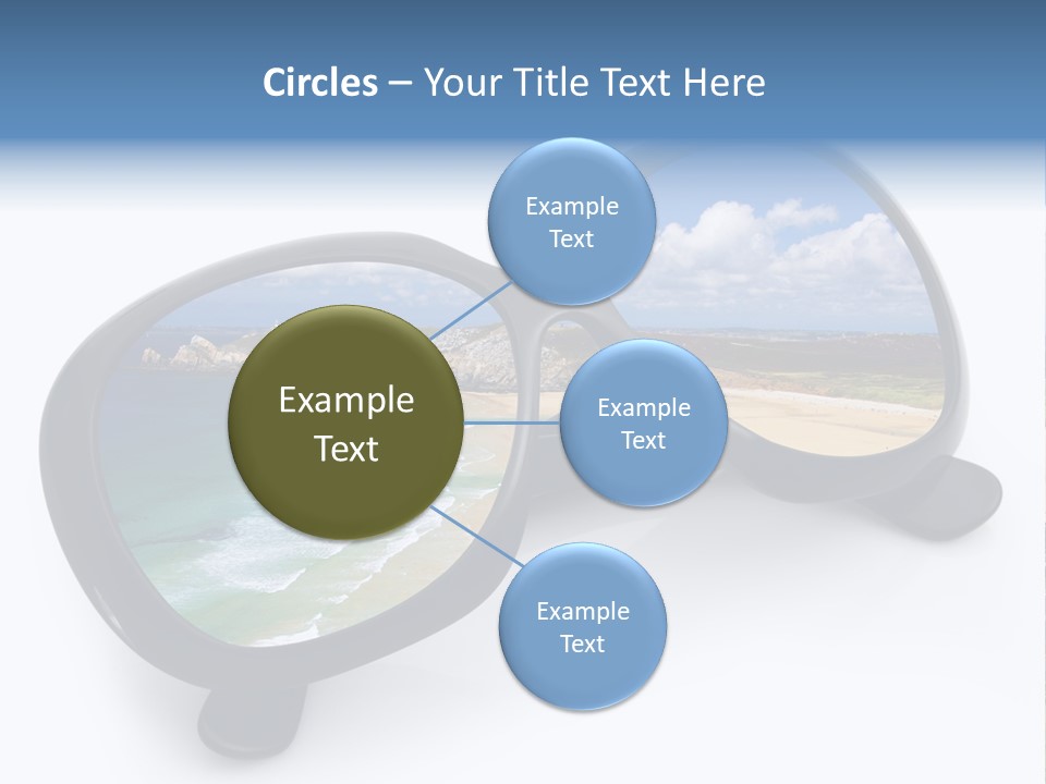 Sfondo Lenti Ferie PowerPoint Template