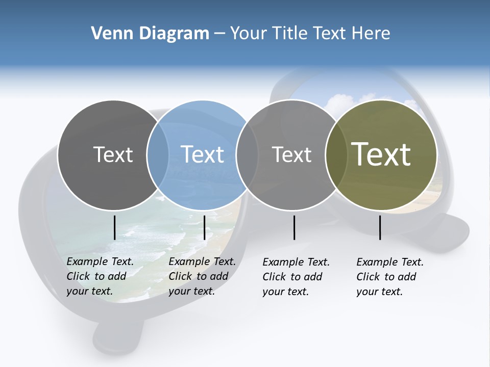 Sfondo Lenti Ferie PowerPoint Template