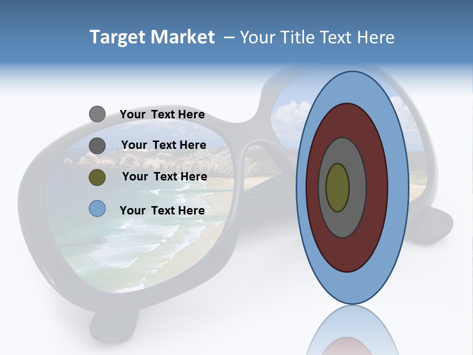 Sfondo Lenti Ferie PowerPoint Template