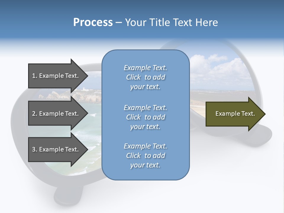 Sfondo Lenti Ferie PowerPoint Template
