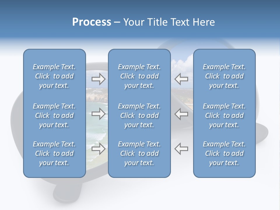 Sfondo Lenti Ferie PowerPoint Template