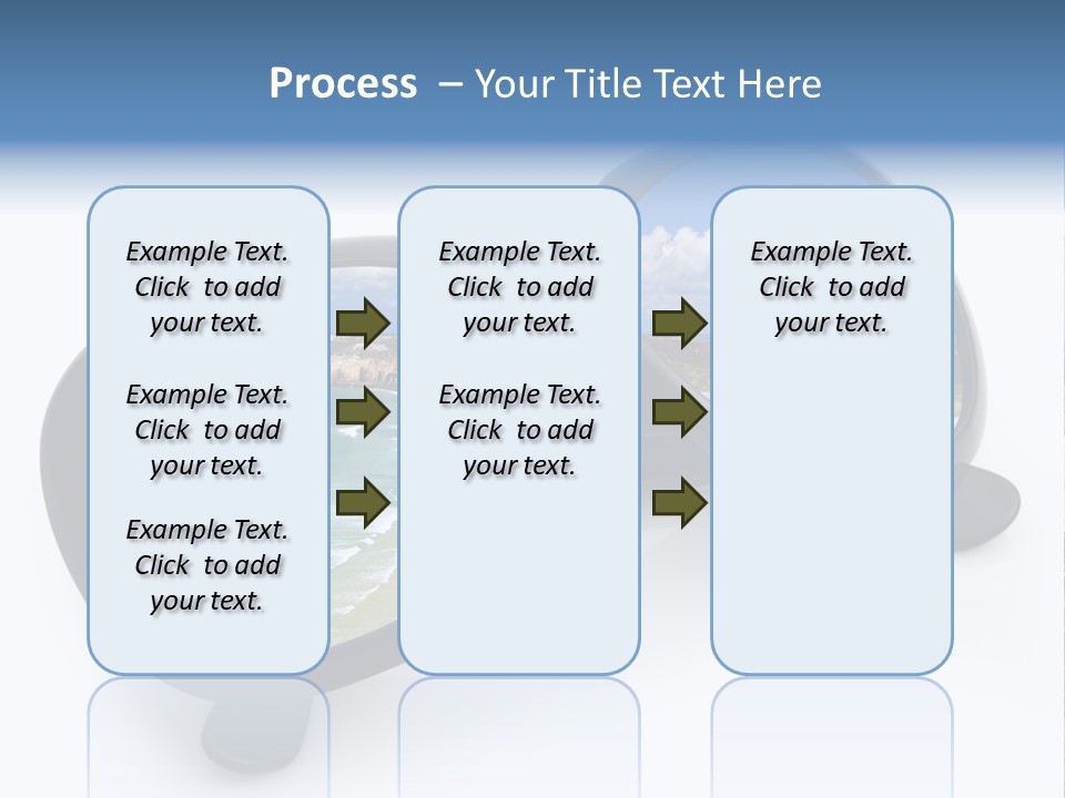 Sfondo Lenti Ferie PowerPoint Template