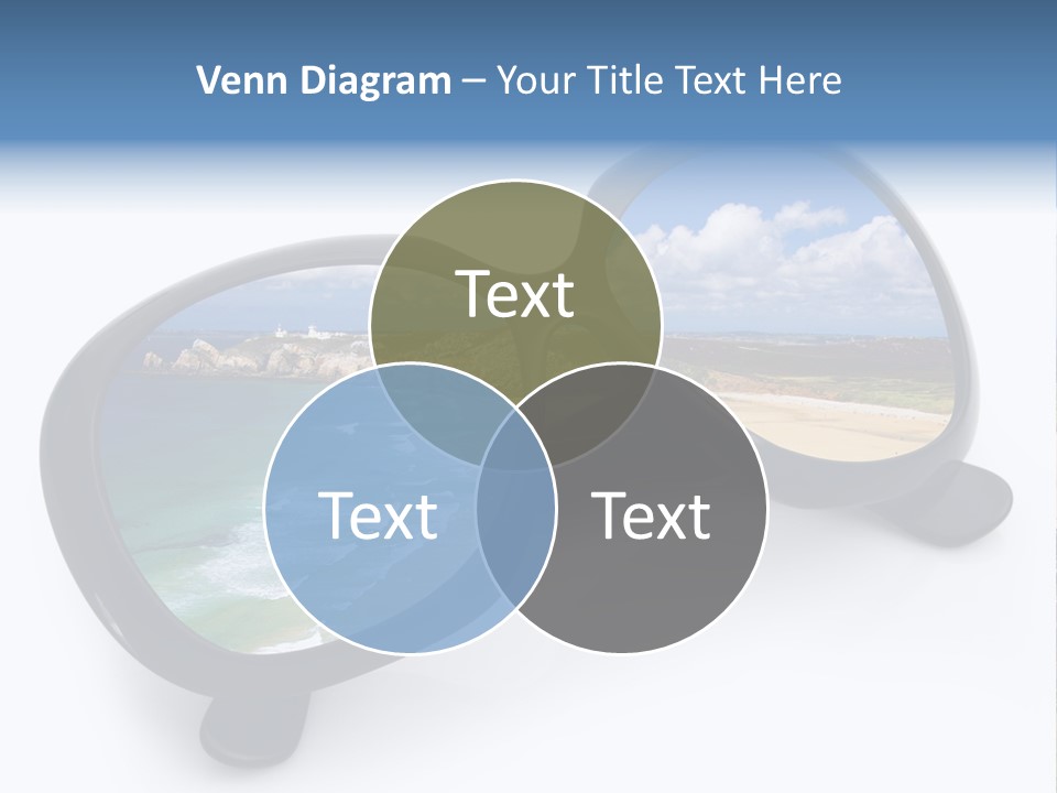 Sfondo Lenti Ferie PowerPoint Template