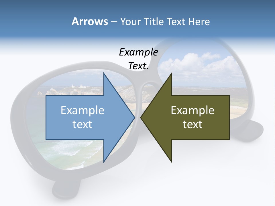 Sfondo Lenti Ferie PowerPoint Template
