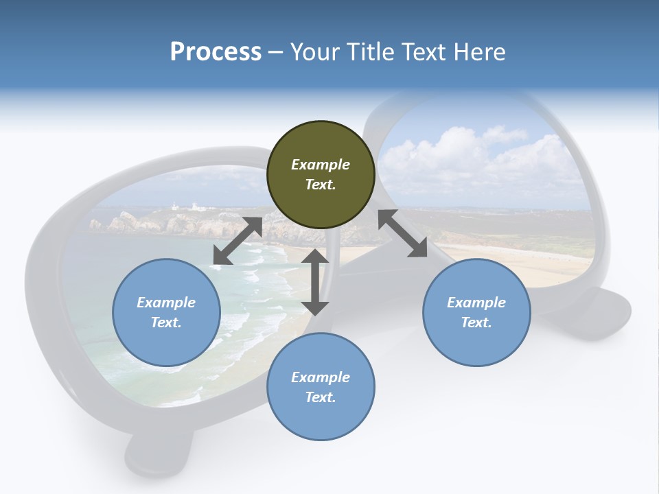 Sfondo Lenti Ferie PowerPoint Template