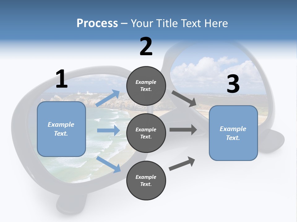 Sfondo Lenti Ferie PowerPoint Template