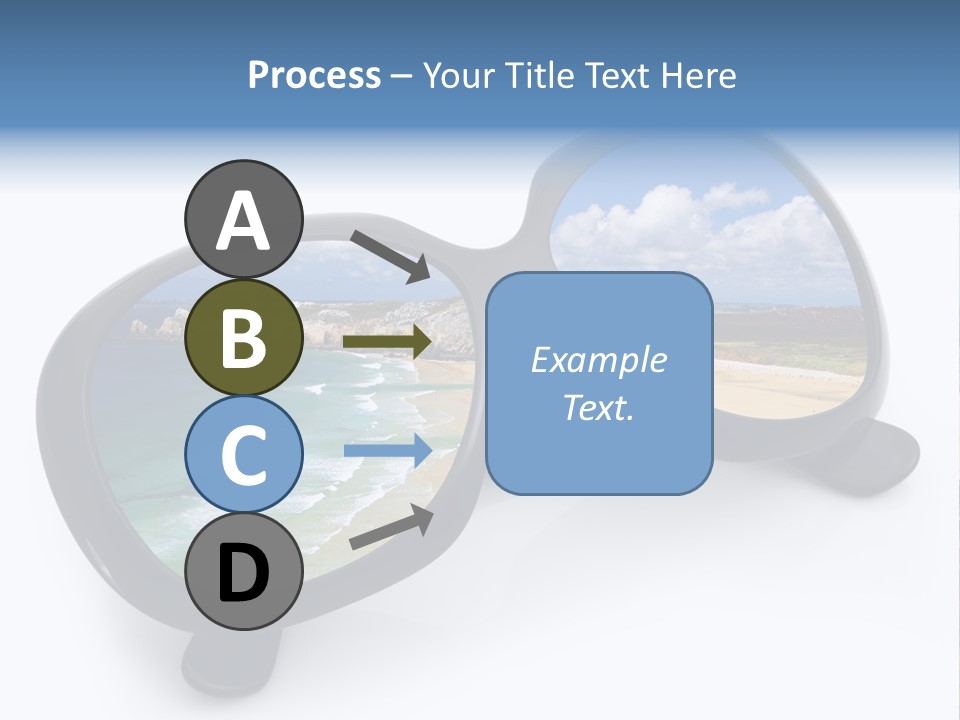 Sfondo Lenti Ferie PowerPoint Template