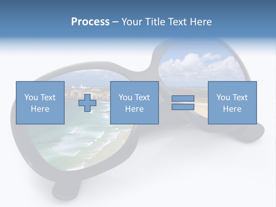 Sfondo Lenti Ferie PowerPoint Template