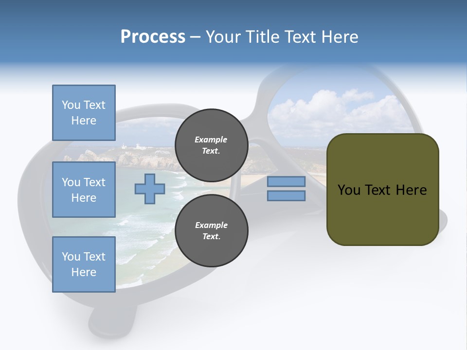 Sfondo Lenti Ferie PowerPoint Template