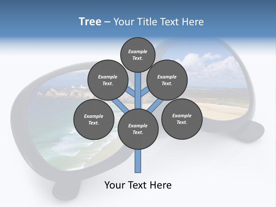 Sfondo Lenti Ferie PowerPoint Template