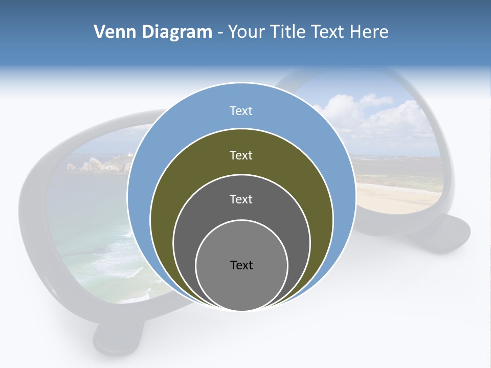 Sfondo Lenti Ferie PowerPoint Template