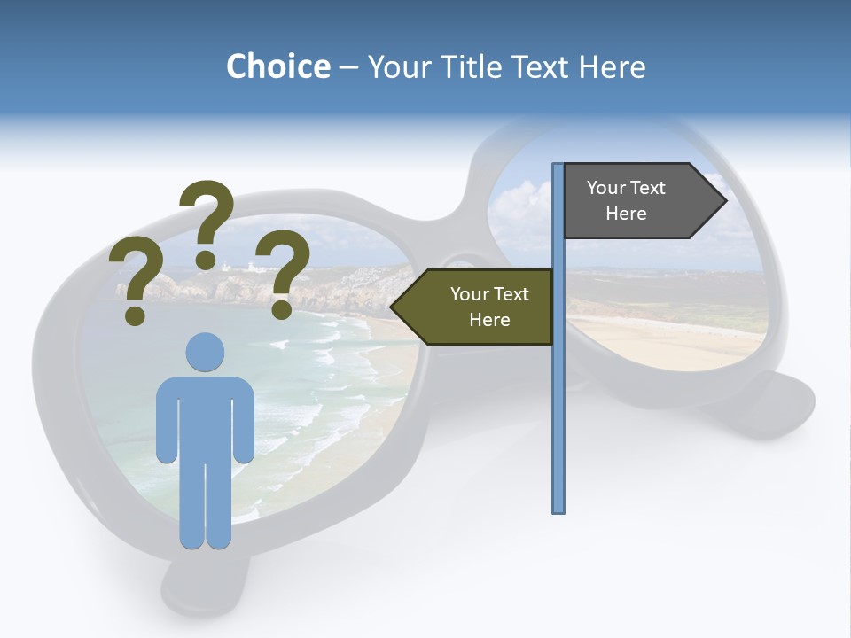 Sfondo Lenti Ferie PowerPoint Template