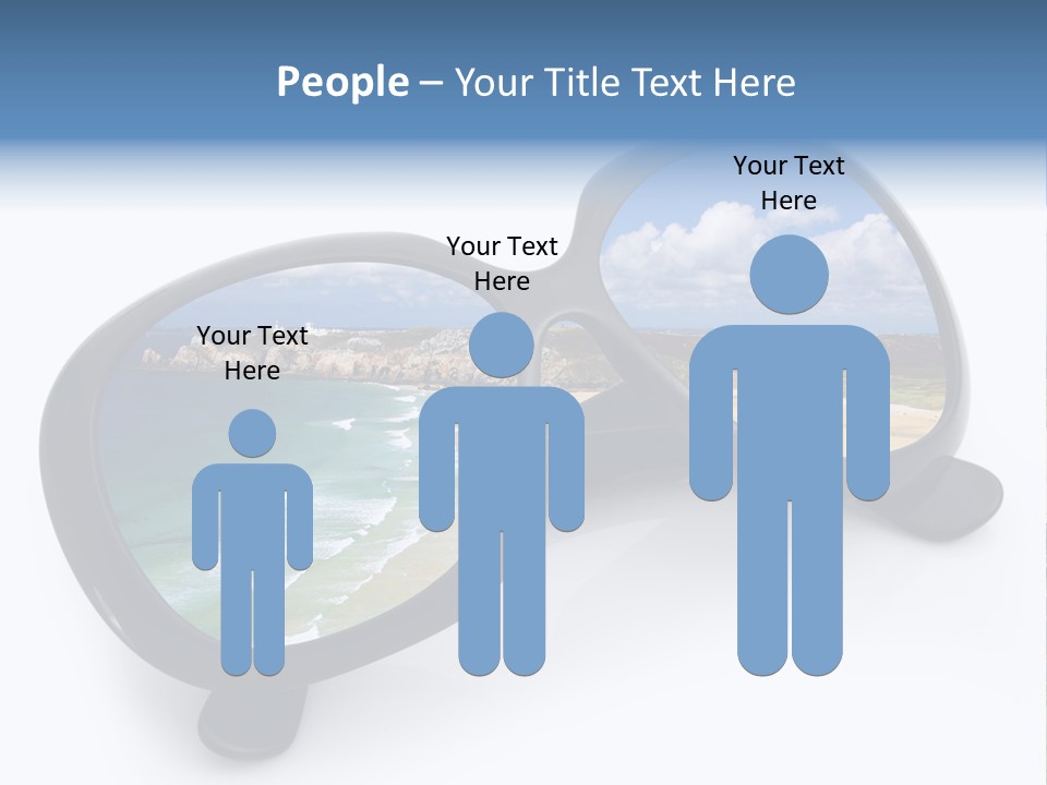 Sfondo Lenti Ferie PowerPoint Template