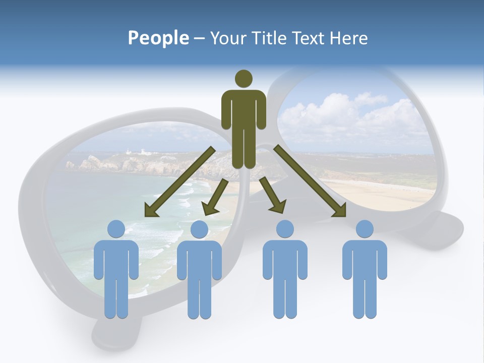 Sfondo Lenti Ferie PowerPoint Template