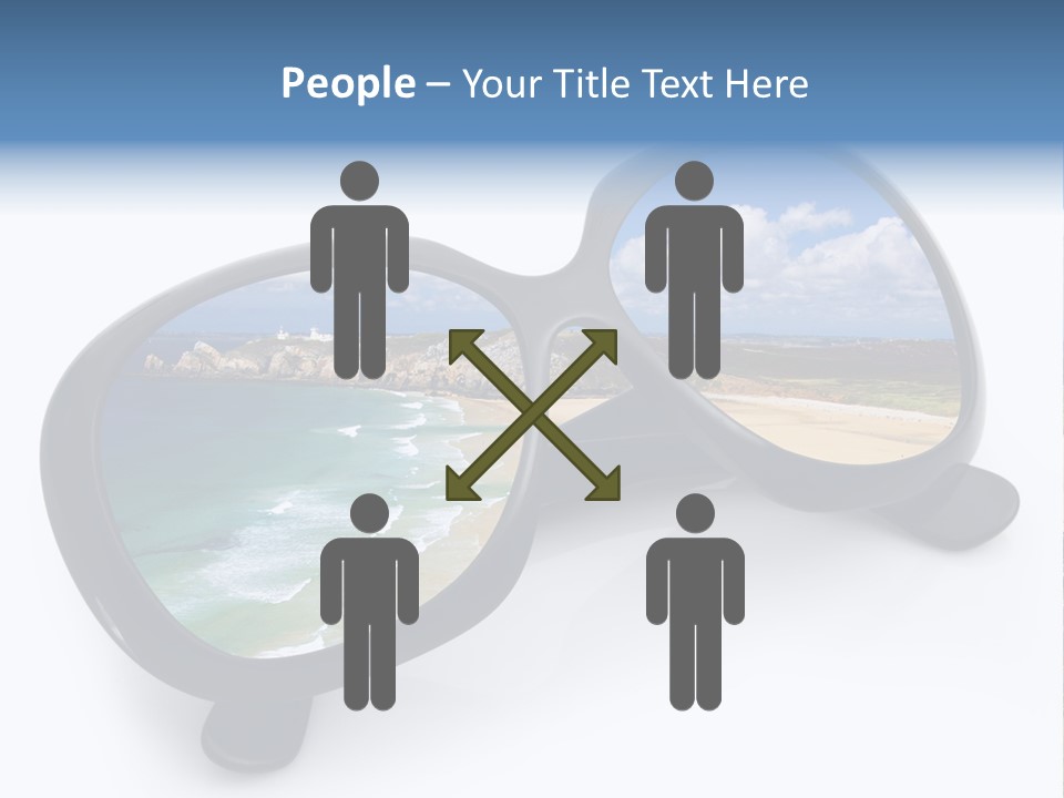 Sfondo Lenti Ferie PowerPoint Template