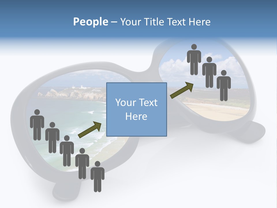 Sfondo Lenti Ferie PowerPoint Template