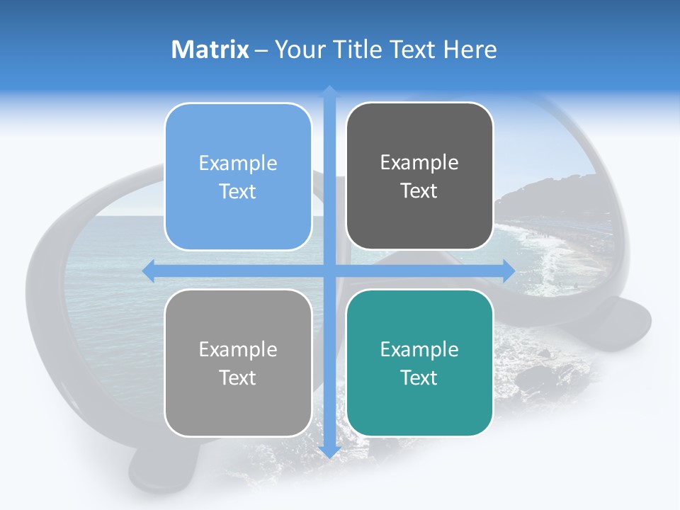 Viaggio Turista Panorama Di Mare PowerPoint Template