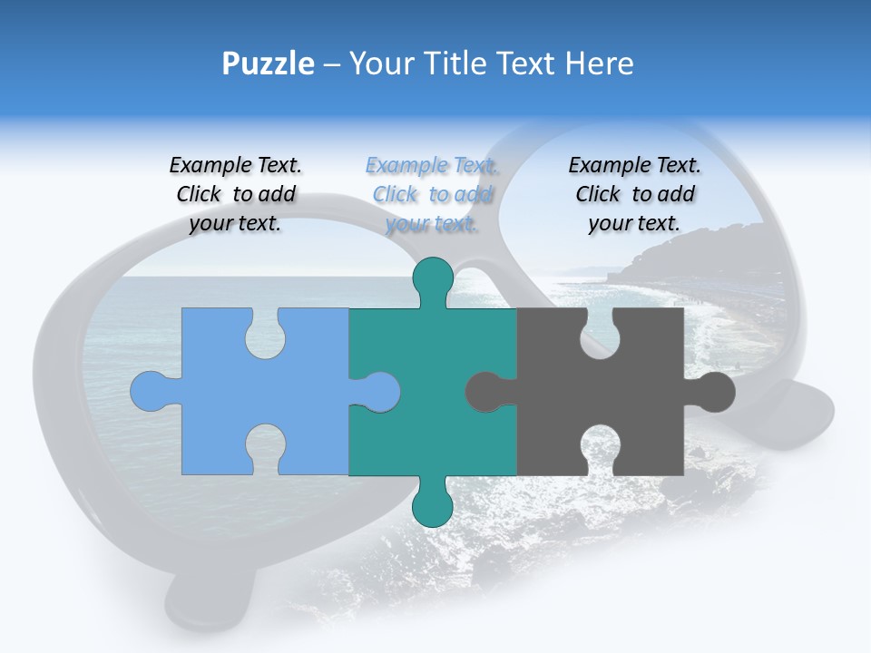 Viaggio Turista Panorama Di Mare PowerPoint Template