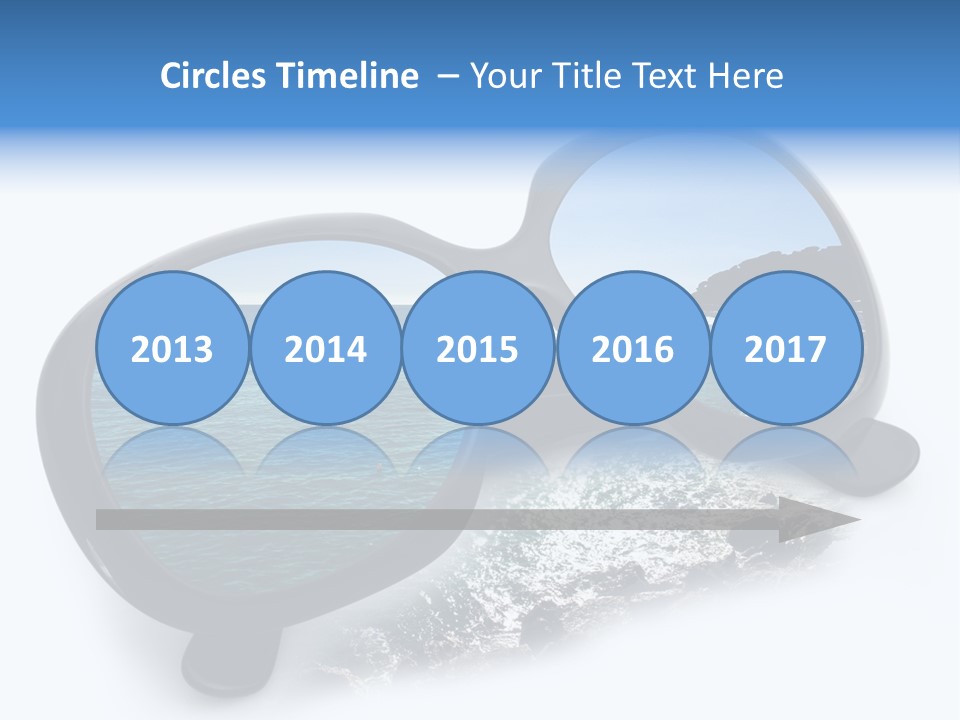 Viaggio Turista Panorama Di Mare PowerPoint Template