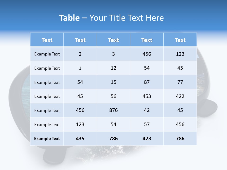 Viaggio Turista Panorama Di Mare PowerPoint Template