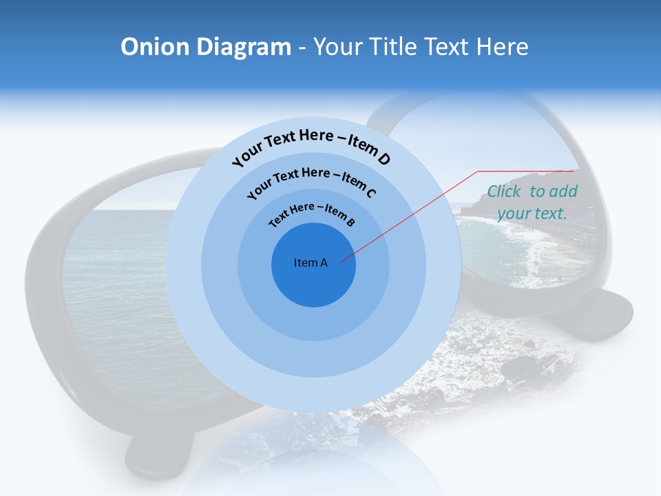 Viaggio Turista Panorama Di Mare PowerPoint Template