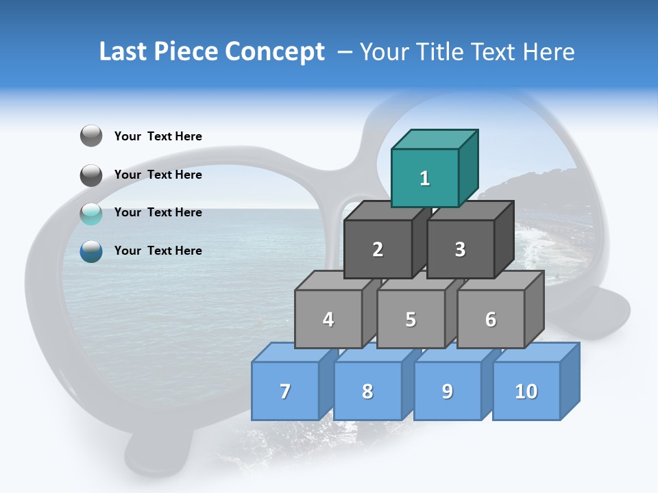 Viaggio Turista Panorama Di Mare PowerPoint Template
