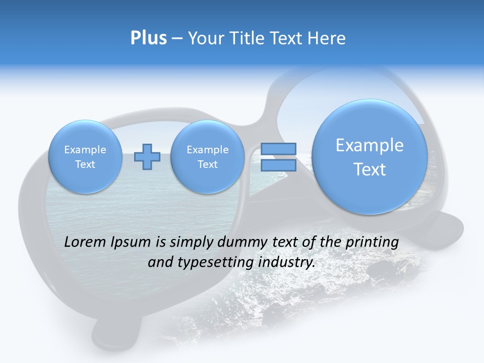 Viaggio Turista Panorama Di Mare PowerPoint Template