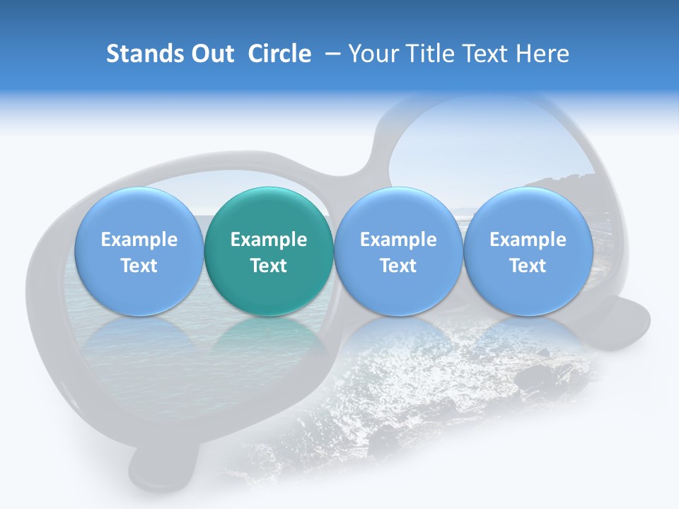 Viaggio Turista Panorama Di Mare PowerPoint Template