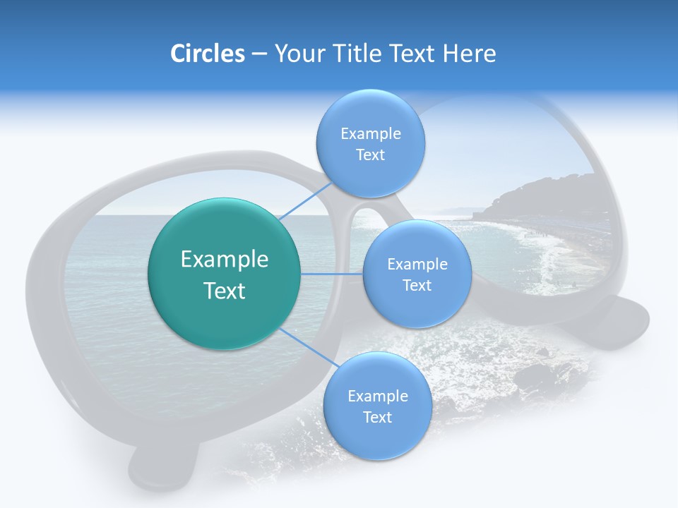 Viaggio Turista Panorama Di Mare PowerPoint Template